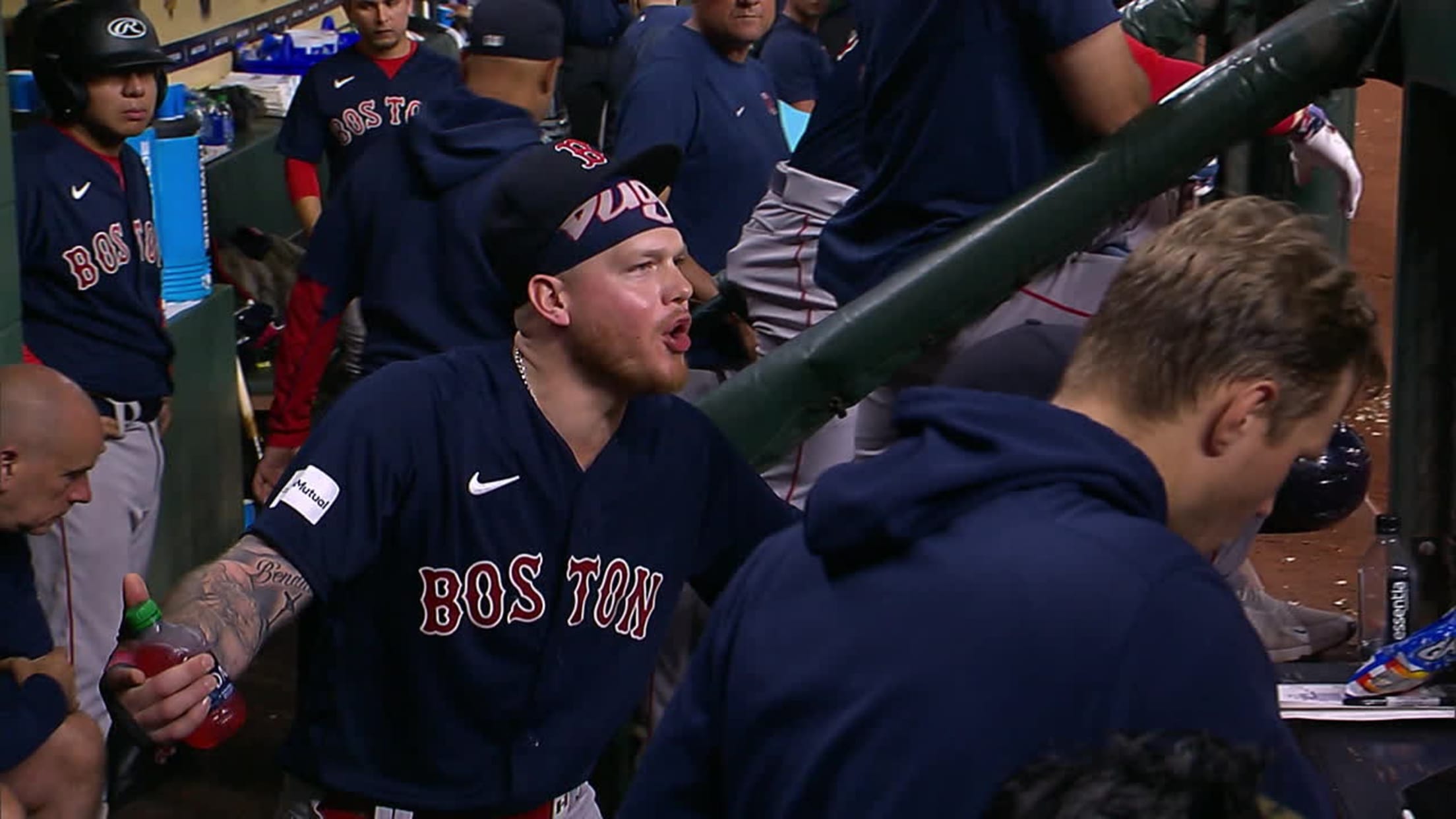 Boston Red Sox lose, 3-1, to Yankees in rain-shortened game; Alex Verdugo  gets into altercation with fan after ball thrown at him 