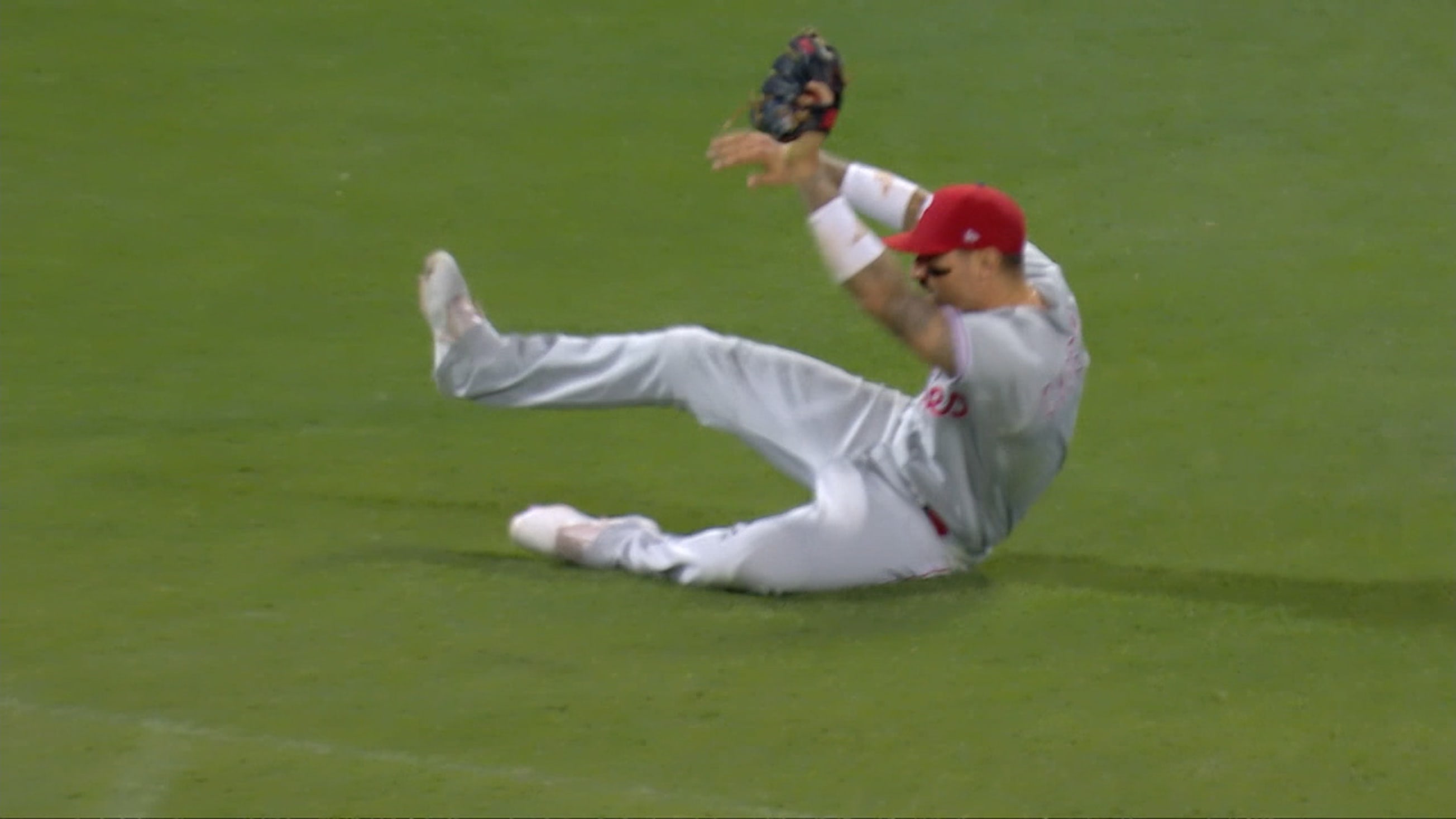 Nick Castellanos' sliding grab, 08/20/2022