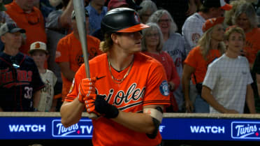 Coby Mayo's two-run single