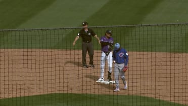 Kyle Karros' RBI double