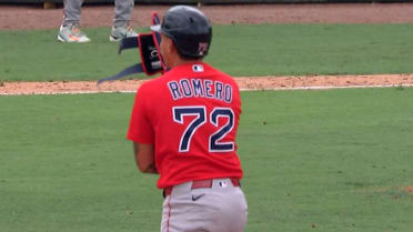 Mickey Romero's RBI double 