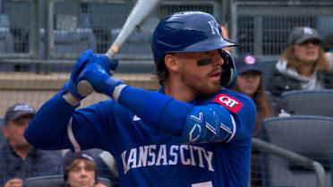 Bobby Witt Jr. singles in the 1st