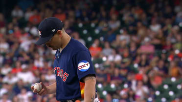 J.P. France strikes out three