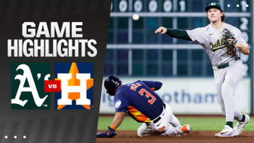 A's vs. Astros Highlights
