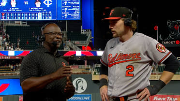 Gunnar Henderson on his big day at the plate