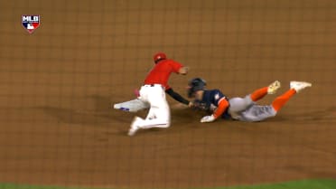 Joe Mack nabs runner trying to steal