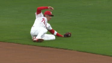 Bryson Stott's sliding stop