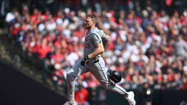 Parker Meadows' double extends playoff hitting streak