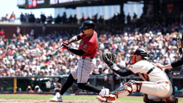 Ildemaro Vargas' sacrifice fly scores Geraldo Perdomo