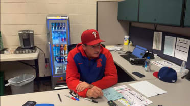 Rob Thomson talks offense's success, 8-2 victory