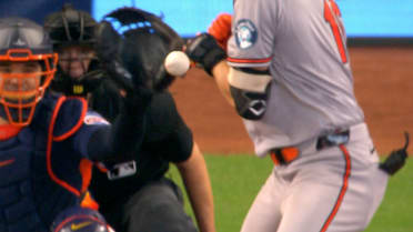 Hit by pitch overturned after review 