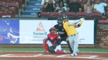 Ezequiel Durán's two-run double