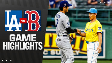 Dodgers vs. Red Sox Highlights