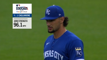 Jac Caglianone shows off arm strength