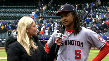 CJ Abrams discusses his go-ahead, two-run homer