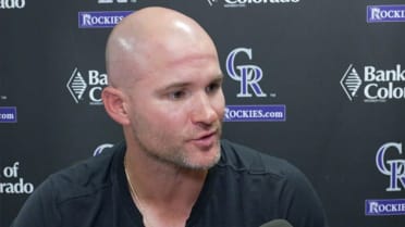 Warren Schaeffer on the Rockies' first series win