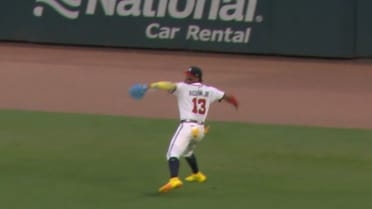 Ronald Acuña Jr. nabs Bailey after review