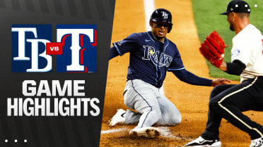 Rays vs. Rangers Highlights