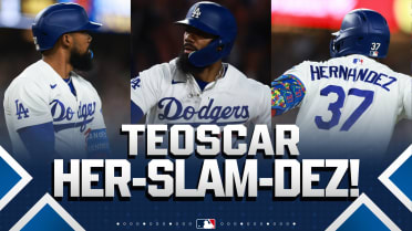 Teoscar Hernández sacude un grand slam