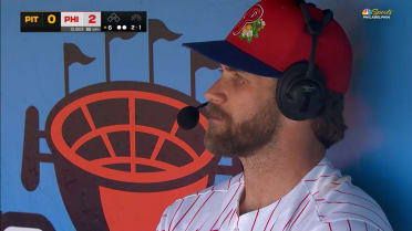 Bryce Harper to Konnor Griffin: 'Be yourself'