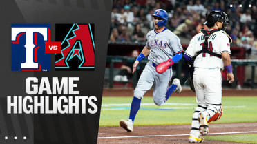Rangers vs. D-backs Highlights