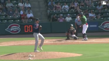 Justin Gonzales slaps a solo home run