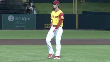 Quinn Mathews' five strikeouts