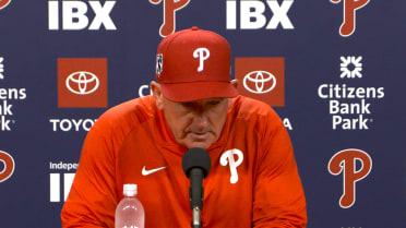 Rob Thomson on Jesús Luzardo's tough outing in loss