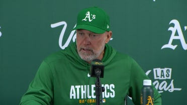 Mark Kotsay talks Athletics 11-2 victory vs. Pirates