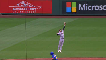 Daniel Schneemann's leaping catch