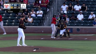 Matt Waldron strikes out a pair across three frames