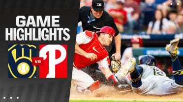Brewers vs. Phillies Highlights 