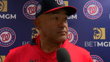 Miguel Cairo on the Nationals' 8-1 loss