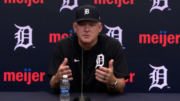 A.J. Hinch on Tigers' shutout loss to the Guardians