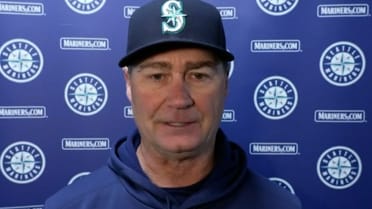 Scott Servais discusses the Mariners 7-0 win