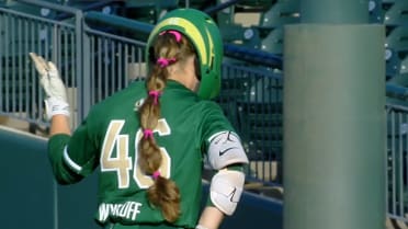 Kailey Wyckoff's two-run double