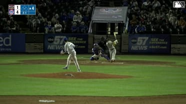 Marco Dinges launches his ninth homer of the season 