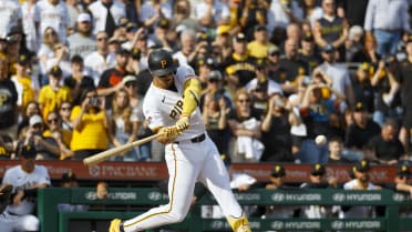 Konnor Griffin produce con doble en 1er turno en MLB