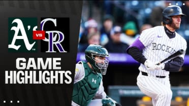 Athletics vs. Rockies Highlights