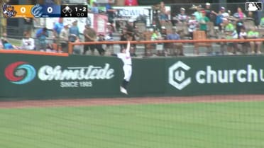 Zach Cole's leaping grab