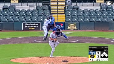 Edward Florentino homers in third straight
