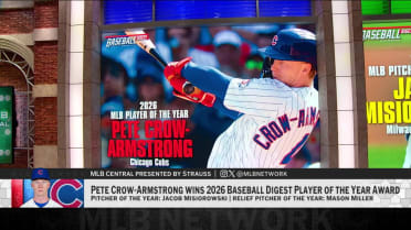 Pete Crow-Armstrong wins Baseball Digest POTY