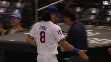 Tristan Gray's diving stop starts the double play