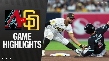 D-backs vs. Padres Highlights