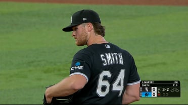 Shane Smith strikes out Jakob Marsee