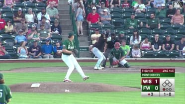 Andrew Fischer's first multihomer game of his career