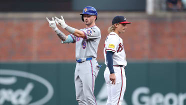 Ground-rule hit overturned, Ewing remains at second