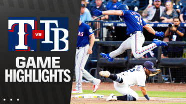 Rangers vs. Rays Highlights