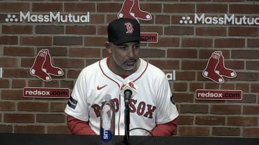 Alex Cora on the 3-1 loss to the Giants