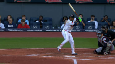 José Ramírez's RBI single